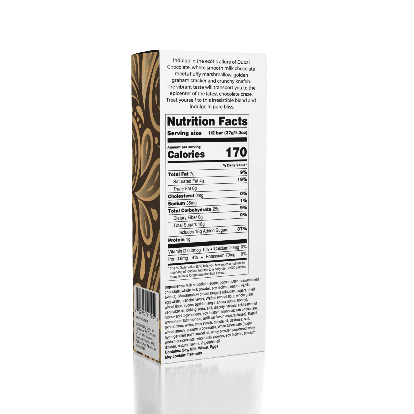 Oasis Treasures S'mores Chocolate Bar (75g) – Limited Edition