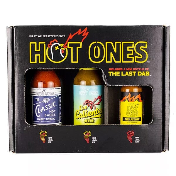 Hot Ones Last Dab Hot Sauce Trio | Fiery YouTube-Famous Set