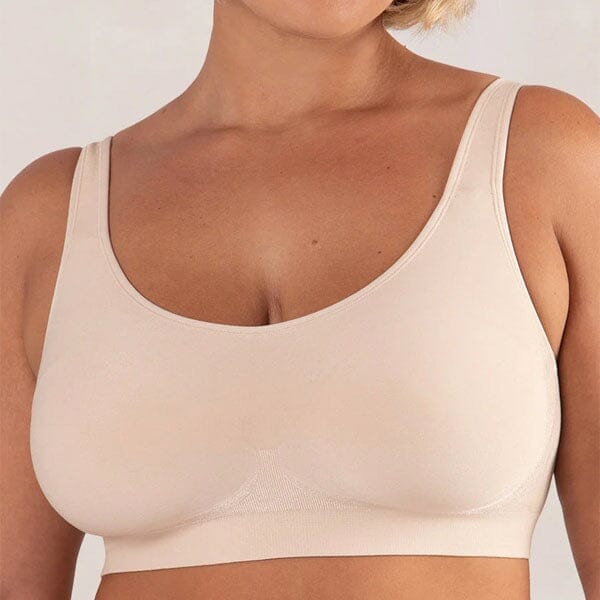 Shapermint Wireless Shaping Bra - Comfort Straps, Chai