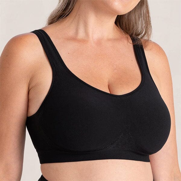 Shapermint Wireless Shaping Bra - Comfort Straps, Black