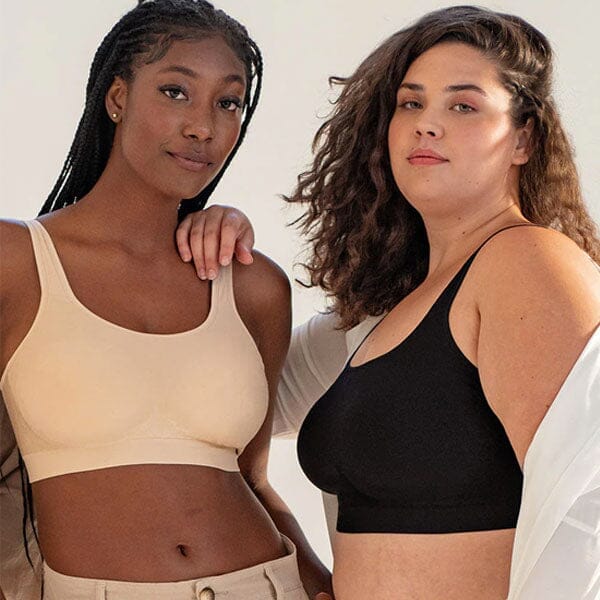 Shapermint Wireless Shaping Bra - Comfort Straps, Black