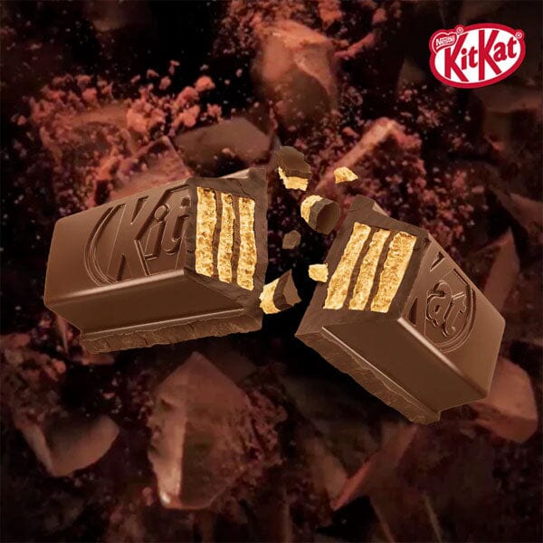 Imported Kit Kat Dark Chocolate Wafer Bars (120g)