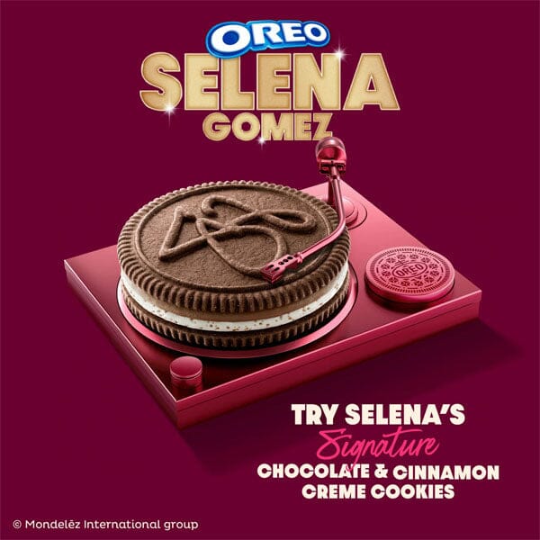 Selena Gomez Limited Edition OREO Cookies with Cinnamon Creme