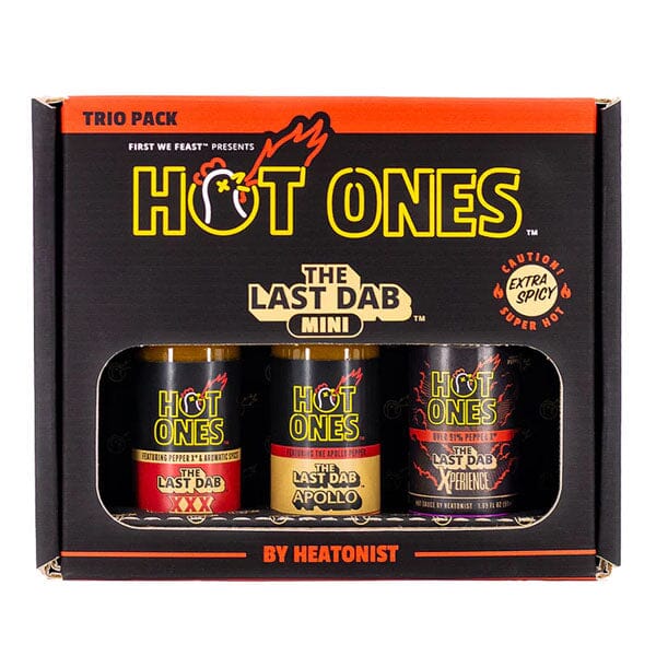 Hot Ones Last Dab Mini Hot Sauce Trio - Spicy Sampler Pack