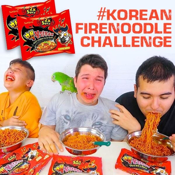 2X Spicy Korean Hot Chicken Ramen - 5 Pack