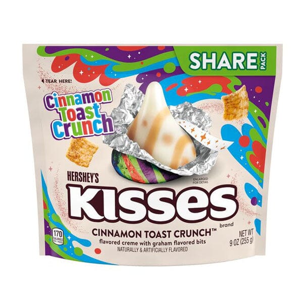 Cinnamon Toast Crunch Hershey's Kisses Candy (9oz)