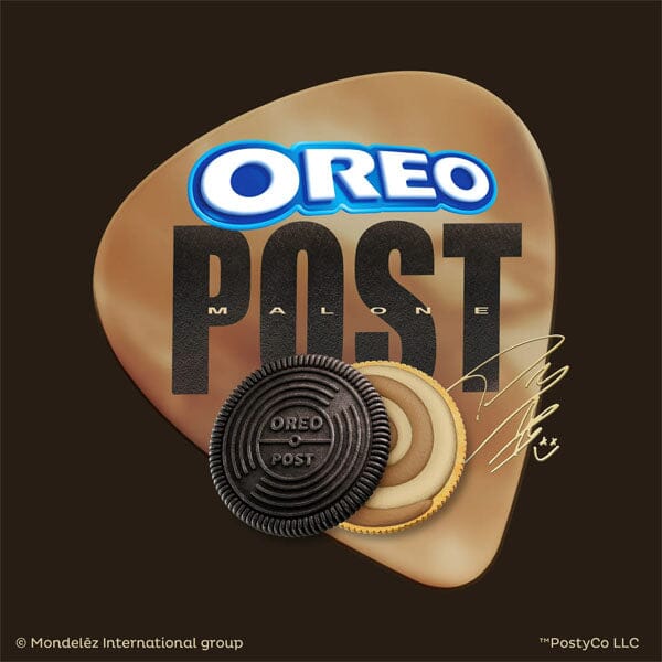 Post Malone Limited Edition OREO Caramel Shortbread Cookies (10.68oz)
