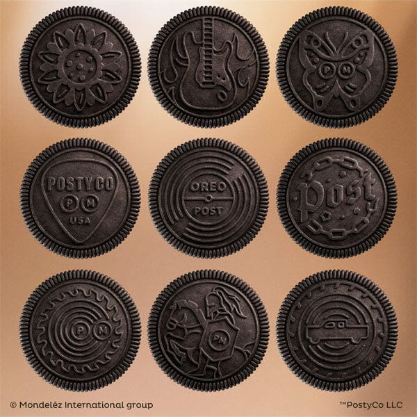 Post Malone Limited Edition OREO Caramel Shortbread Cookies (10.68oz)