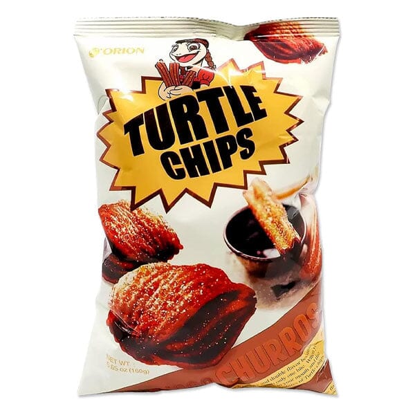 Orion Turtle Chips - Choco Churro Flavor (160g) Korean Snack