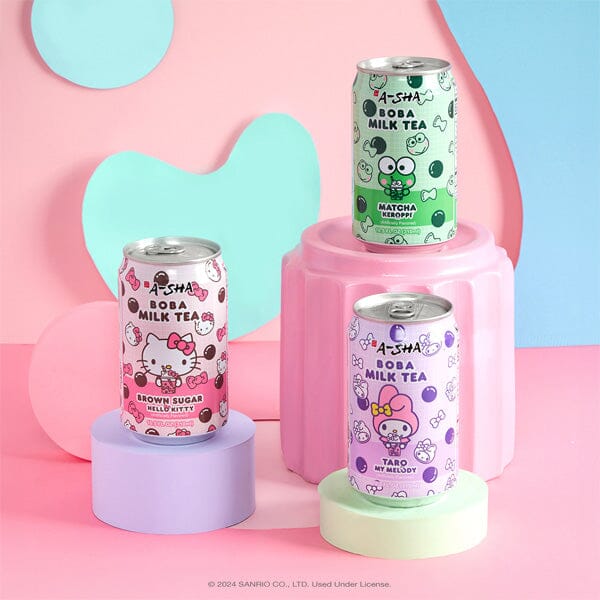 Hello Kitty A-Sha Boba Tea Assorted Pack