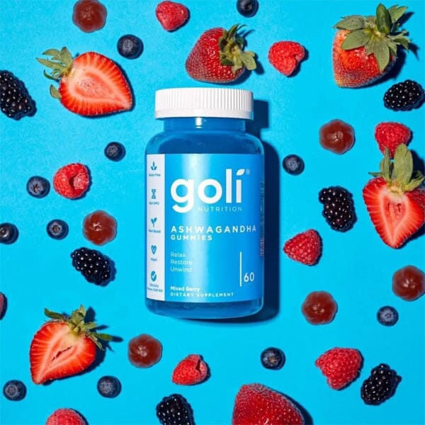 Goli Ashwagandha Stress Relief Gummies (60 Count)