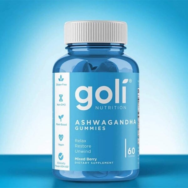 Goli Ashwagandha Stress Relief Gummies (60 Count)